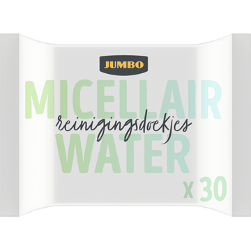 Jumbo Reinigingsdoekjes Micellairwater 30 Stuks