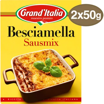 Grand'Italia Besciamella Sausmix voor lasagne 2 x 50 g