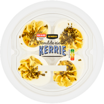 Jumbo Gevulde Eieren Kerrie 4 Stuks