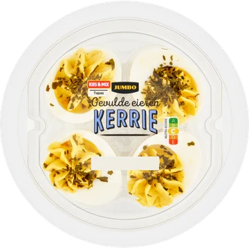 Jumbo Gevulde Eieren Kerrie 4 Stuks