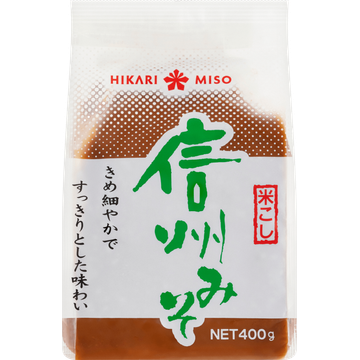 Hikari Miso Shinshu Shiro Miso (White/Yellow Miso) 400 g