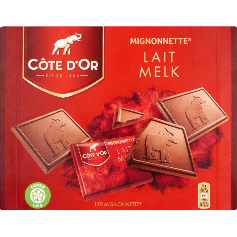 Côte d'Or Melkchocolade mignonnettes
