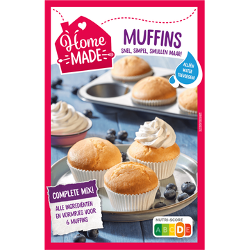 HomeMade Complete Mix voor Muffins 275 g