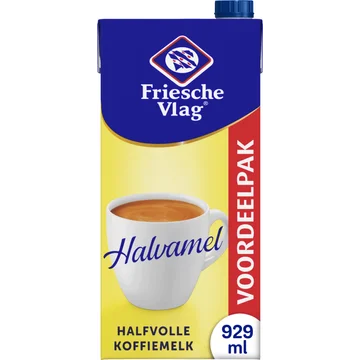 Friesche Vlag Halvamel Voordeelpak 929 ml