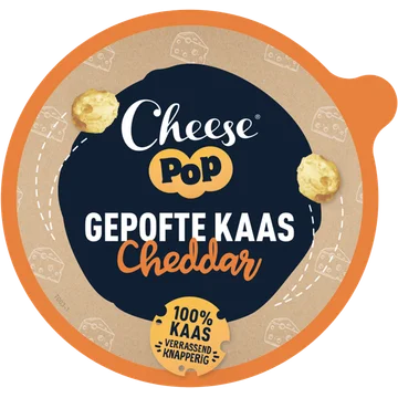 Cheesepop Gepofte Kaasballetjes Cheddar 65 g