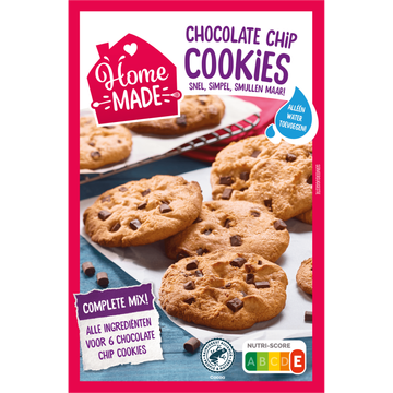 HomeMade Complete Mix voor Chocolate Chip Cookies 325 g