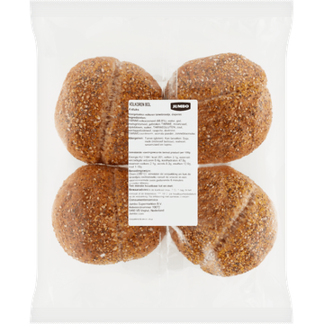 Jumbo - Diepvries Volkoren Bollen - 4 Stuks