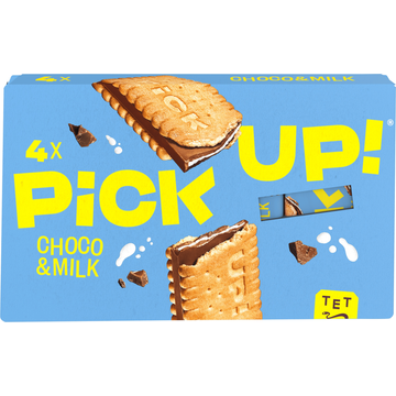 Pick Up! Choco & Milk 4 Stuks