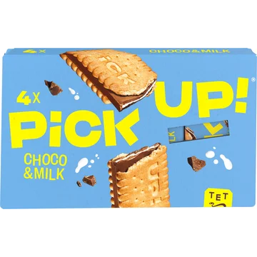 Pick Up! Choco & Milk 4 Stuks