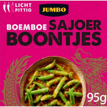 Jumbo Boemboe Sajoer Boontjes Licht Pittig 95 g