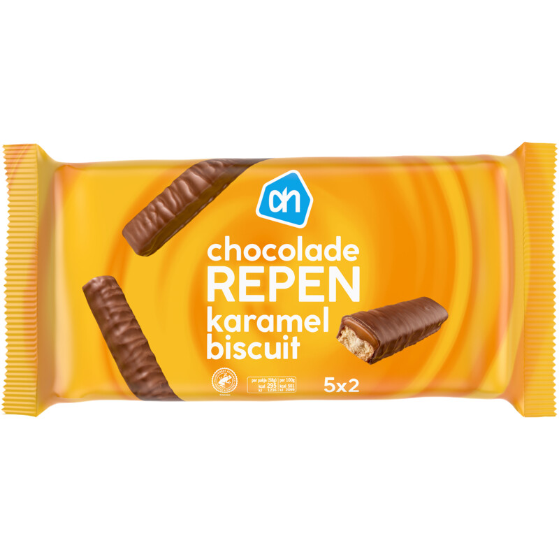 AH Chocolade repen karamel biscuit