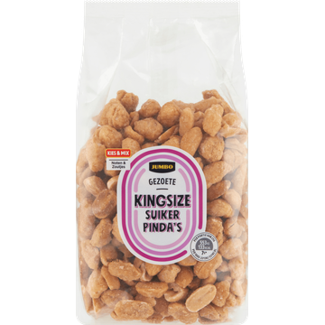 Jumbo Kingsize Suiker Pinda's 325 g