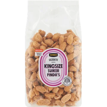 Jumbo Kingsize Suiker Pinda's 325 g