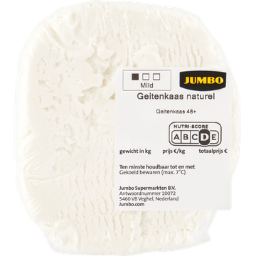 Jumbo Geitenkaas Naturel Mild ca. 115 g