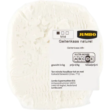 Jumbo Geitenkaas Naturel Mild ca. 115 g