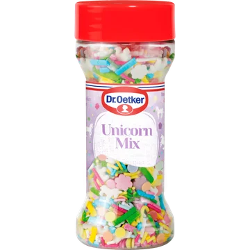 Dr. Oetker Unicorn cupcake taart versiering 48 g
