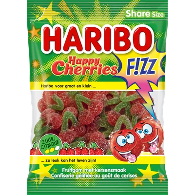 Haribo Happy Cherries F!ZZ 200 g