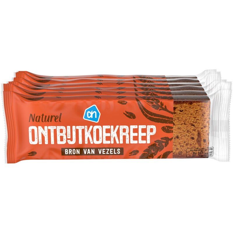 AH Ontbijtkoekreep naturel 6-pack