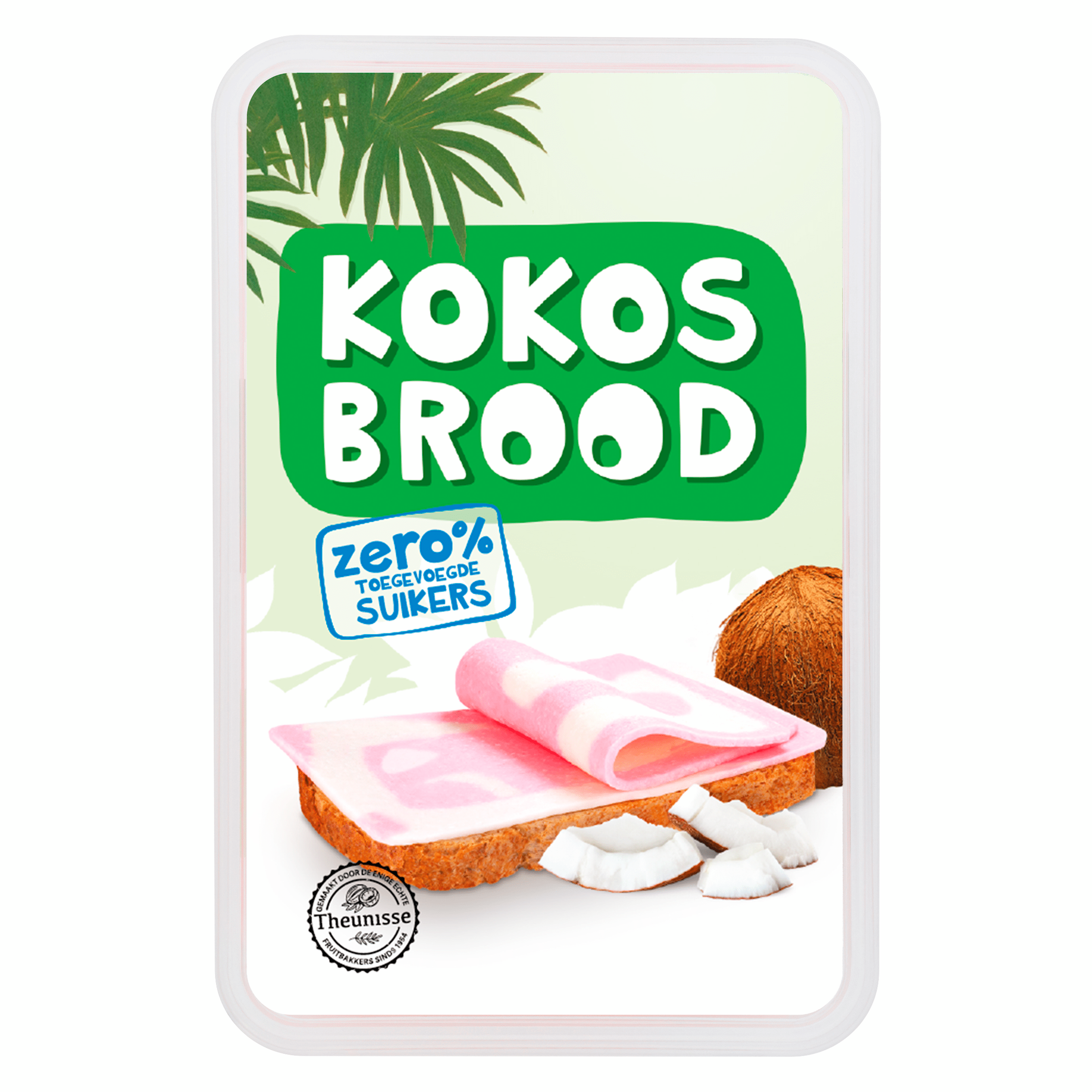 Theunisse Kokosbrood Zero 240 g