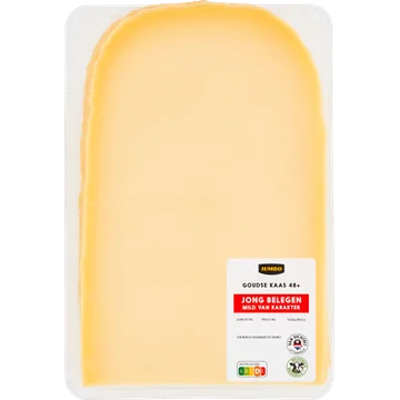 Jumbo Goudse Kaas 48+ Jong Belegen Plakken ca. 320 g