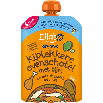 Ella's Kitchen Kiplekkere ovenschotel 6+ biologisch 130 g