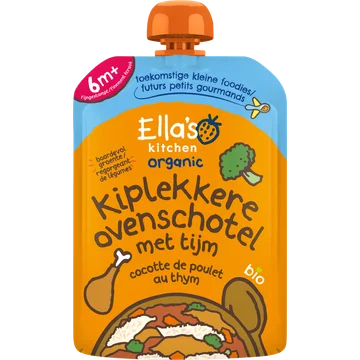 Ella's Kitchen Kiplekkere ovenschotel 6+ biologisch 130 g