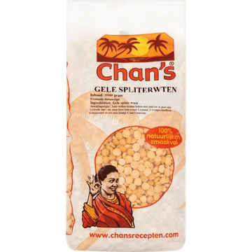 Chan's Gele Spliterwten 1000 g