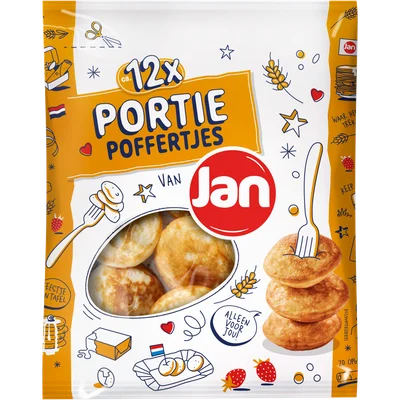 Jan Portie Poffertjes 12 Stuks 100 g