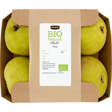 Jumbo Biologisch Fruit Peren 4 Stuks