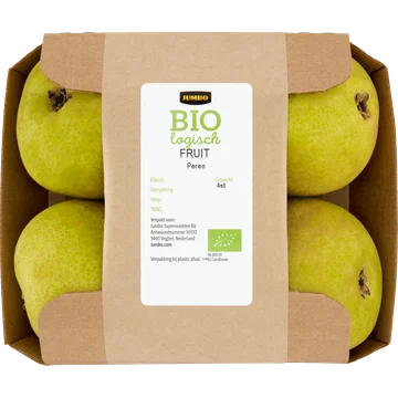 Jumbo Biologisch Fruit Peren 4 Stuks