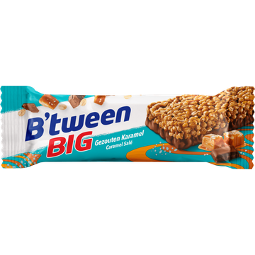 B'tween BIG Mueslireep Gezouten Karamel 40 g