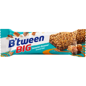 B'tween BIG Mueslireep Gezouten Karamel 40 g