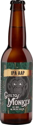 Guilty Monkey - Aap IPA - Fles - 330ML