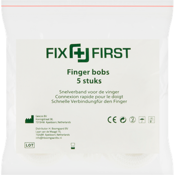 FixFirst Vingerbobs 5 Stuks
