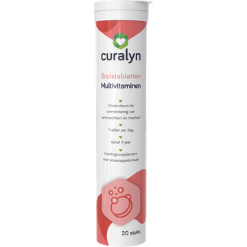 Curalyn Multivitaminen & Mineralen Bruistabletten 20 Stuks
