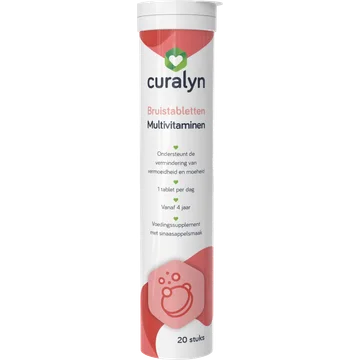 Curalyn Multivitaminen & Mineralen Bruistabletten 20 Stuks