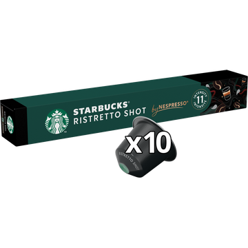 Starbucks® by Nespresso® Ristretto Shot 10 Koffiecups