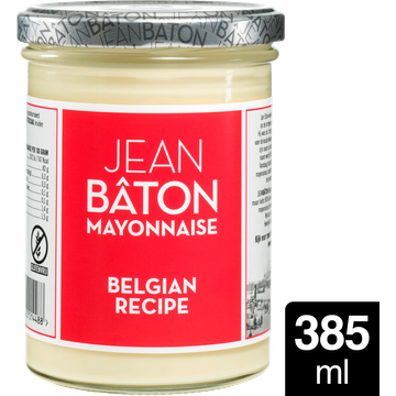 Jean Bâton Mayonaise Belgisch Recept 385 ml