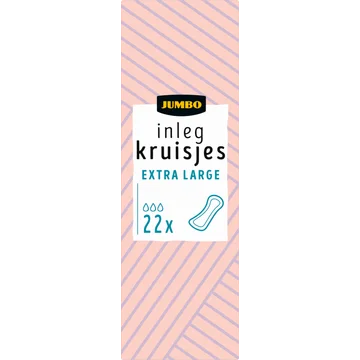 Jumbo Inlegkruisjes Extra Large 22 Stuks