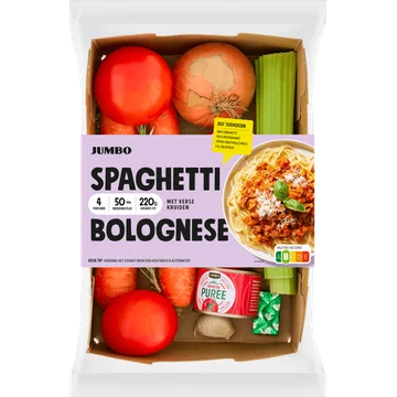 Jumbo Spaghetti Bolognese Verspakket 4 Personen