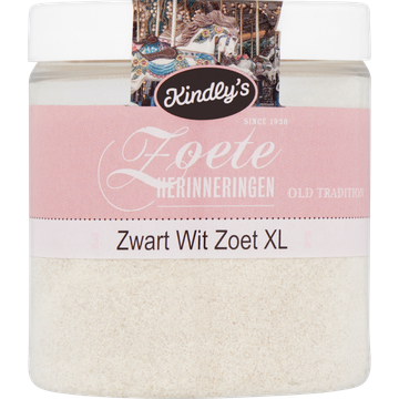 Kindly's Zoete Herinneringen Zwart Wit Zoet XL 150 g