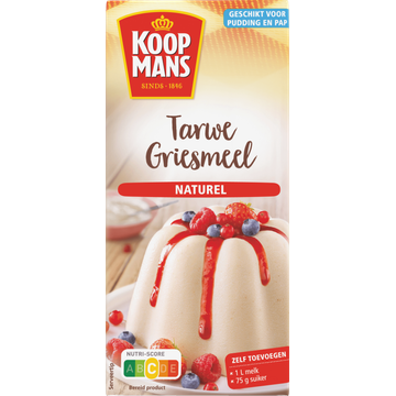 Koopmans Tarwegriesmeel Naturel 500 g