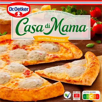 Dr. Oetker Casa di Mama Pizza Quattro Formaggi 410 g