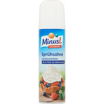 MinusL Spuitslagroom 250 g