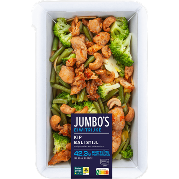 Jumbo's Kip Bali Stijl met Groenten en Cashewnoten Proteïnerijk 475 g