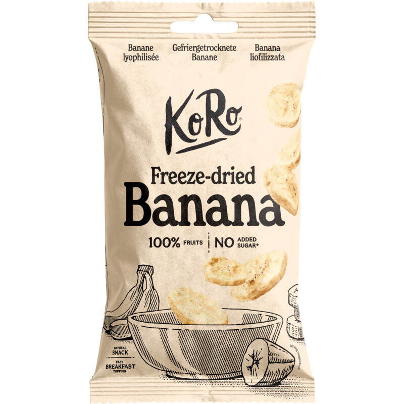 KoRo Freeze-dried banana
