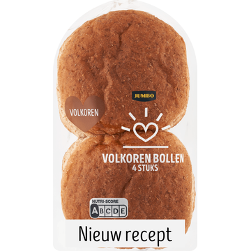 Jumbo - Volkoren Bollen - 4 Stuks