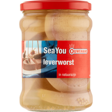 Ouwehand Sea You Leverworst in Natuurazijn 515 g