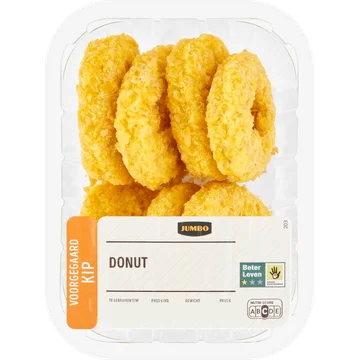 Jumbo Donut Voorgegaard Kip 180 g