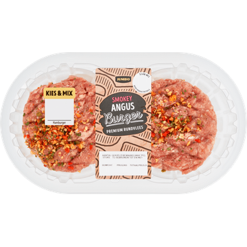 Jumbo Smokey Angus Burger Premium Rundvlees 2 Stuks